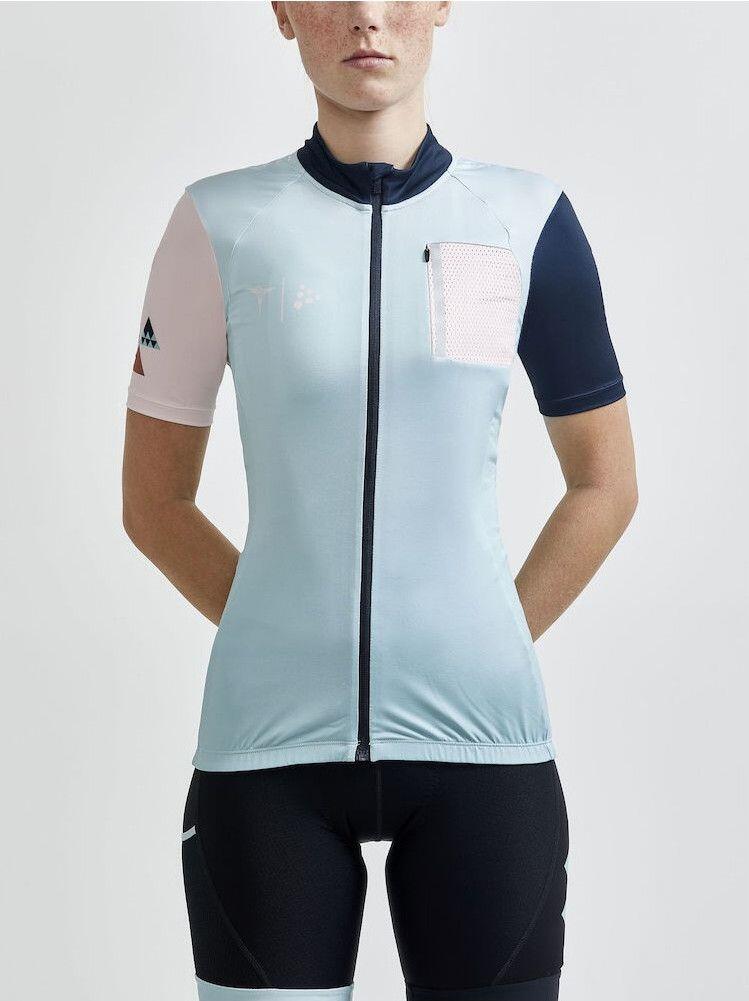 Maglia Craft ADV HMC OffRoad Blu Rosa Donna 2/4