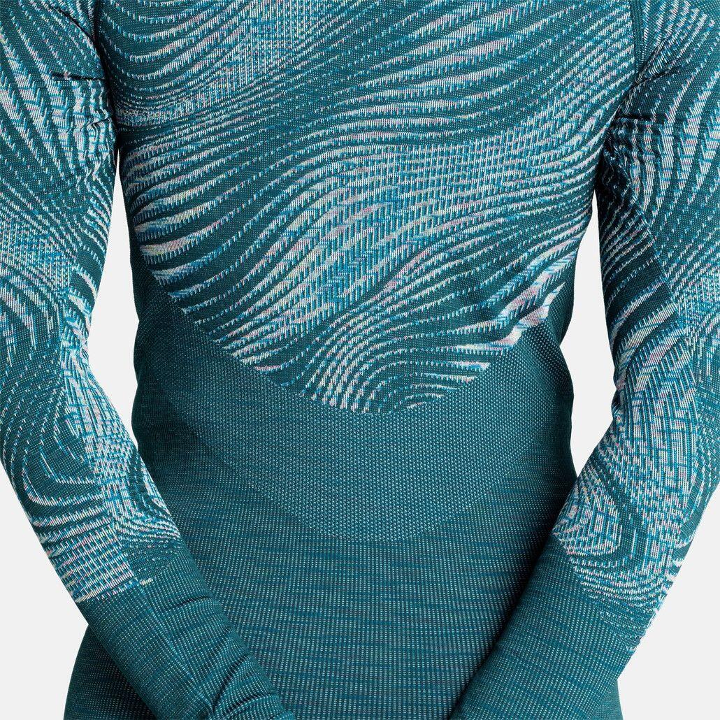 Odlo Blackcomb Eco Long Sleeve Jersey Blue 4/4