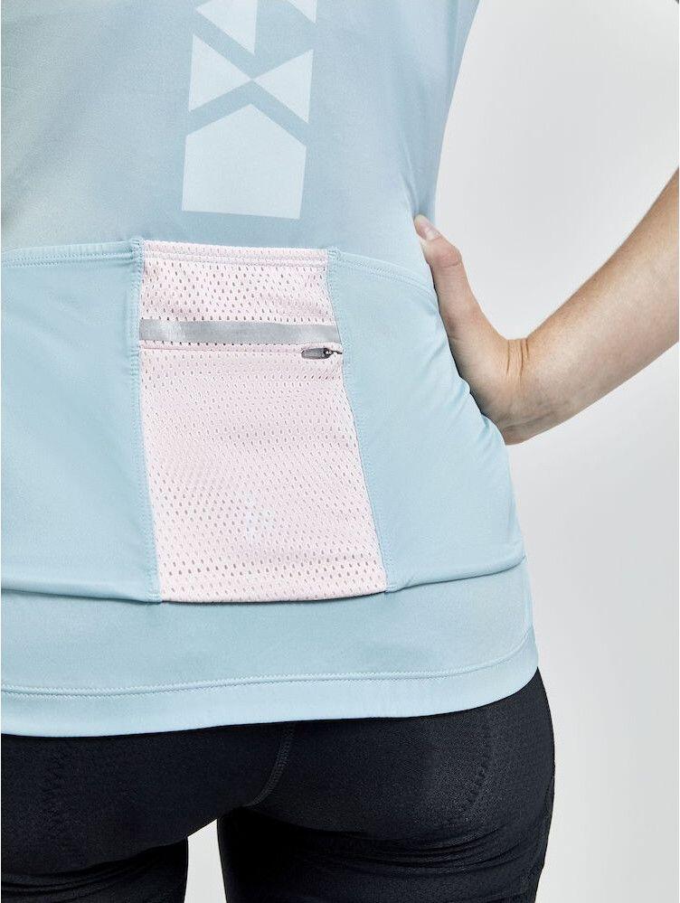 Maglia Craft ADV HMC OffRoad Blu Rosa Donna 4/4