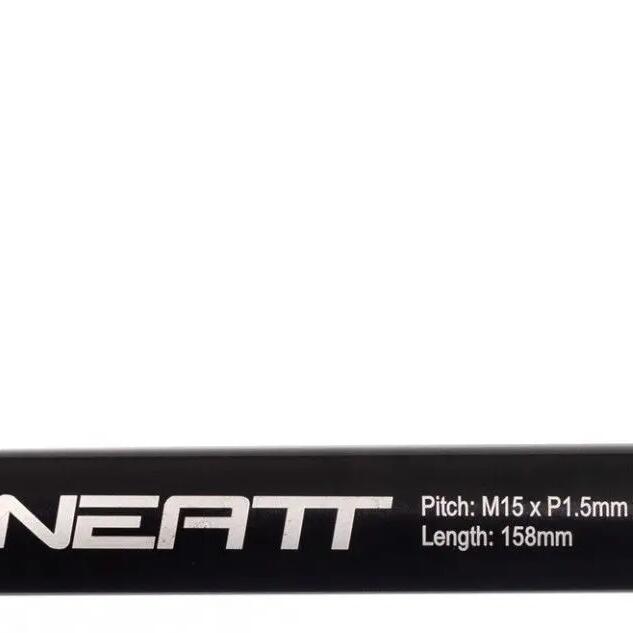Neatt Thru-Axle Boost 15 x 110 mm Front Axle for Rockshox Forks Black