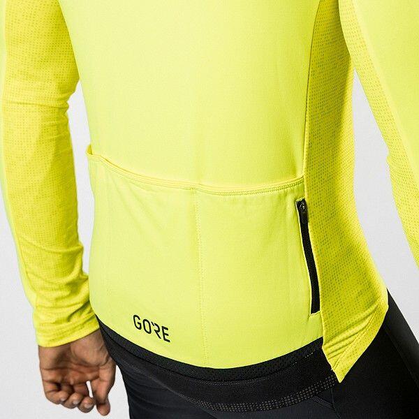 Maillot GORE C5 Thermo Amarillo Fluo / Verde 4/4