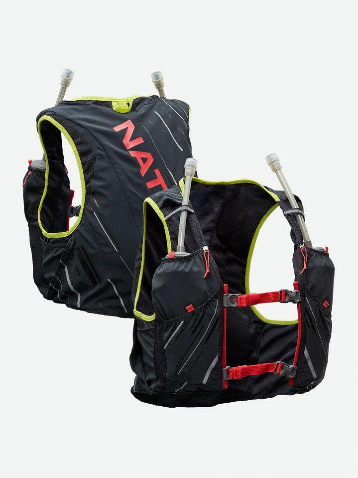 Chaleco de hidratación Nathan Pinnacle4 para mujer Negro/Rojo 3/5