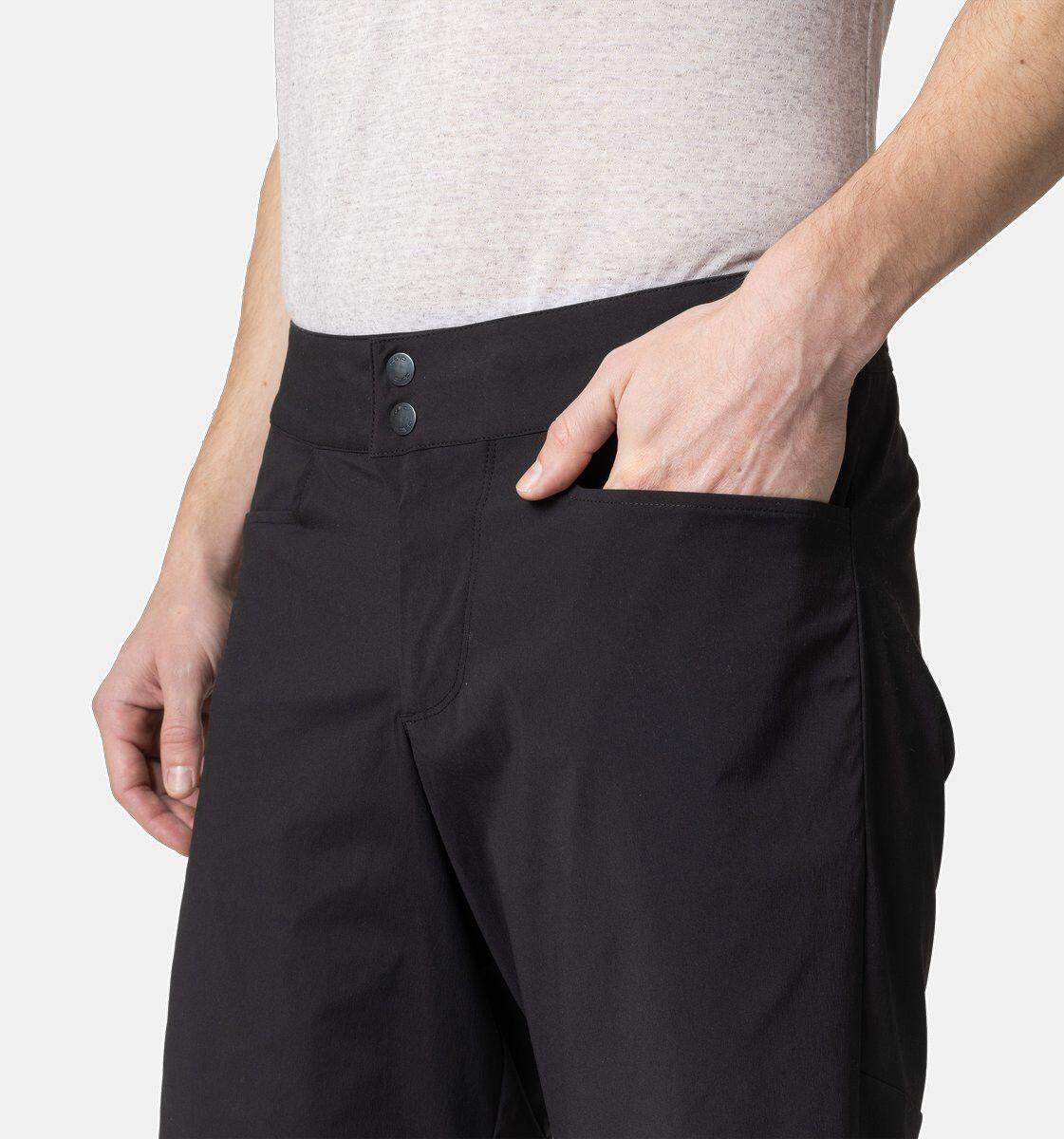 Pantalón Corto de Bicicleta Odlo X-Alp Negro 3/4