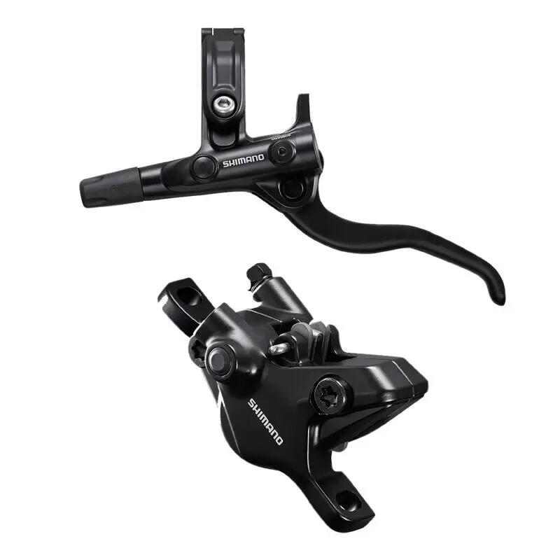 Freins à disque VTT hydraulique arrière système double Shimano Deore M4100 1/3