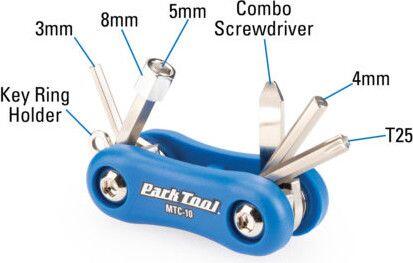 Park Tool MTC-10 7-Functie Multi-Tool 3/3