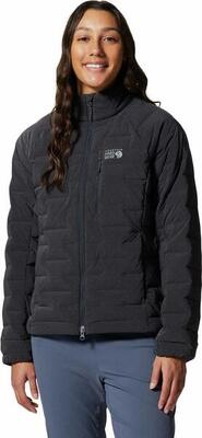 Mountain hardwear women's stretchdown jacket black