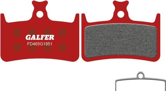 Galfer FD465 G1851 Advanced Semi-Metallic Brake Pads für Hope E4 / RX4 (Shimano)