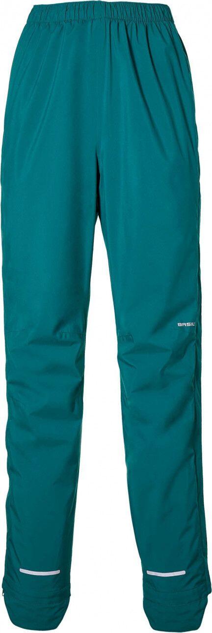 Fahrrad-Regenhose Herren Skane, teal green 1/3