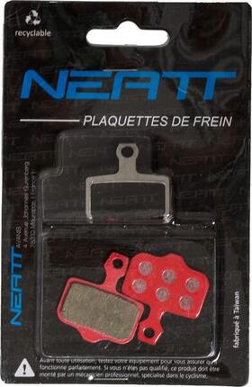 Paire de Plaquettes Neatt pour Sram Level / Level T / Level TL / Avid Elixir (no