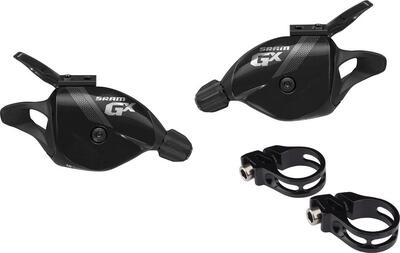 Sram gx trigger shifter set - zwart
