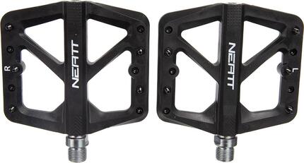 Paar Neatt Composite 5-Pin Flat Pedale Schwarz