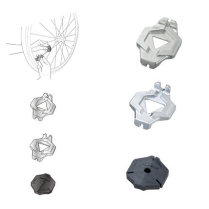 Clé à rayons Topeak DuoSpoke Wrench