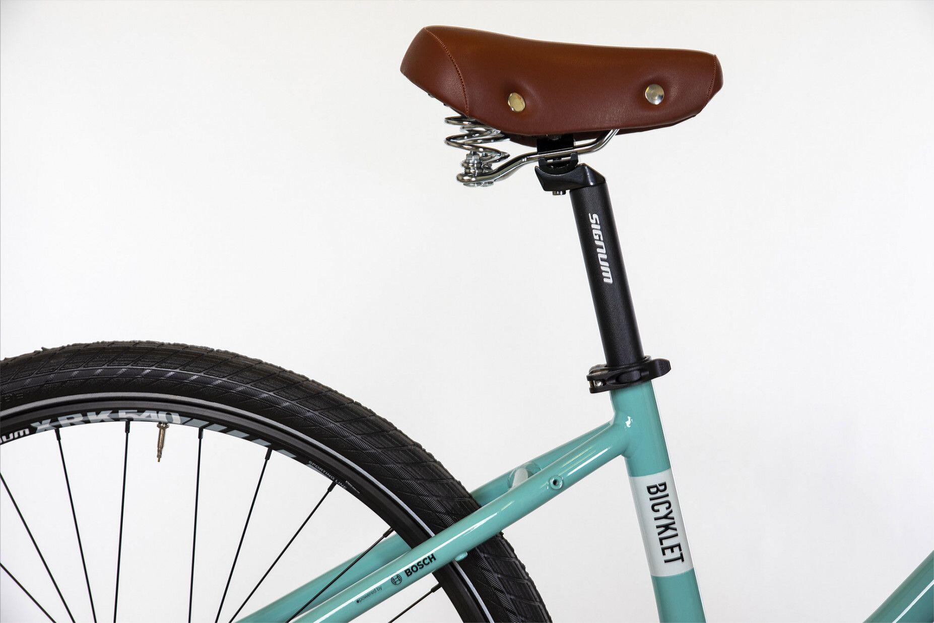 Vélo Fitness Électrique Bicyklet Béatrice Shimano Altus 9V 500 Wh 700 mm Bleu 5/7
