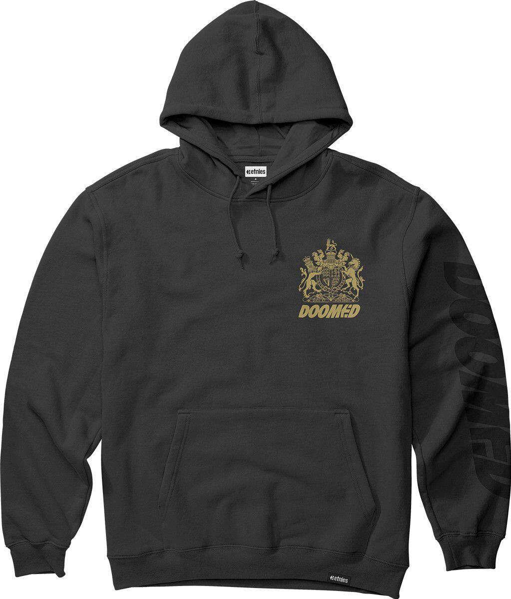 Sweat à Capuche Doomed Crest Noir 1/3