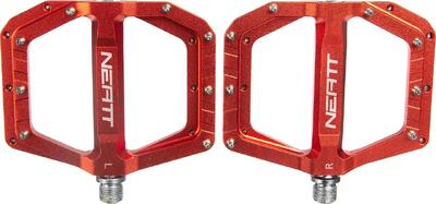Coppia di Pedali Flat Neatt Oxygen V2 8 Pin Arancio