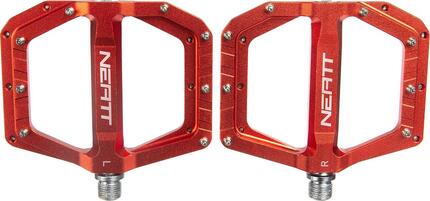 Neatt Oxygen V2 Flat Pedals 8 Spikes Orange