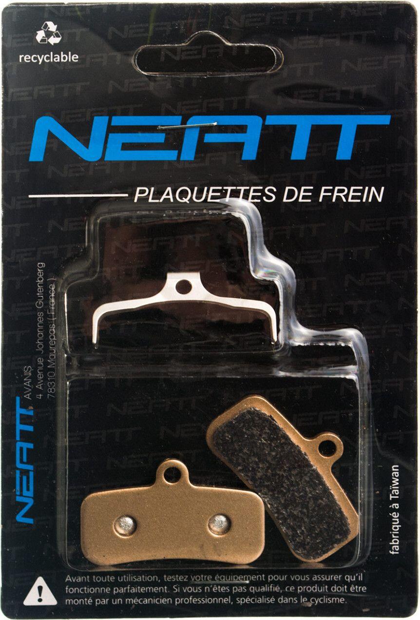 Pastillas de freno Neatt Shimano Saint 810 / Saint 820 / Zee 640 Metálicas 4/4