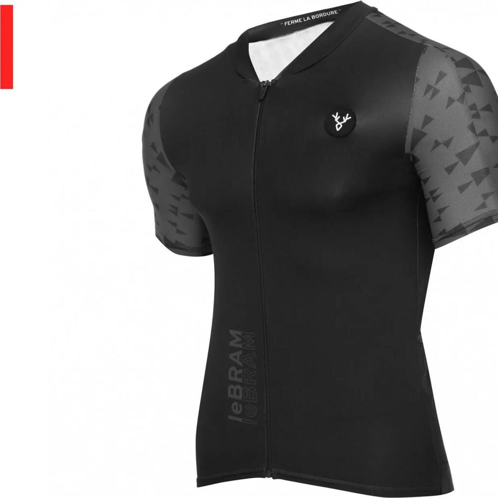 LeBram Loze Short Sleeve Jersey Black Aero Cut