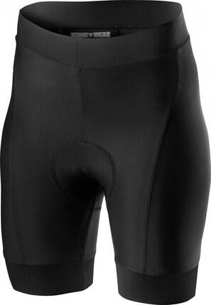 Cuissard Court Sans Bretelles Femme Castelli Prima Noir Gris Foncé