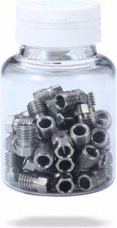 BBB écrou de compression Magura acier inoxydable 25 pcs argent 1/3