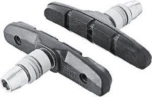Shimano M70T4 V-brake remblokken - Zwart en Zilver