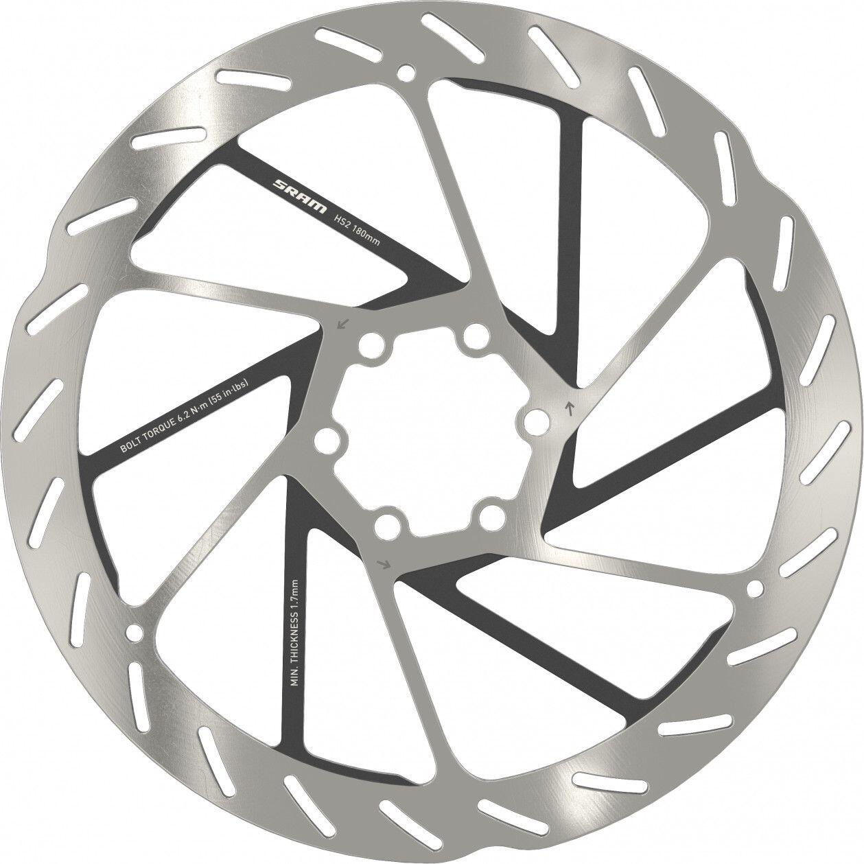 Sram HS2 6 bolt Rounded Disc 200 mm 2/5