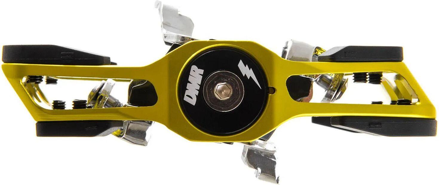 Paire de Pédales DMR V-Twin Jaune 2/3