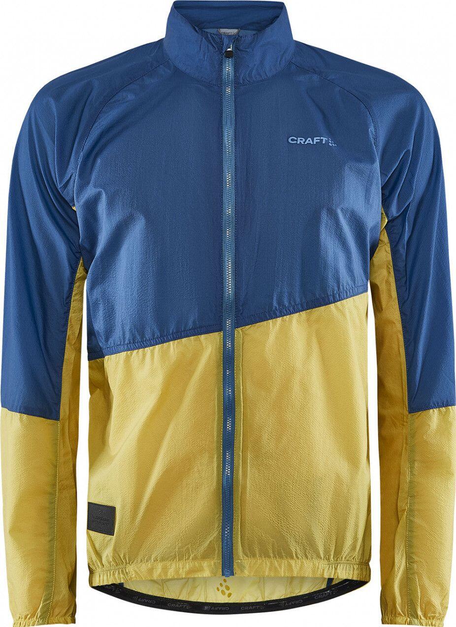 Craft ADV Off-Road Windproof Jacket Blue Yellow 4/4