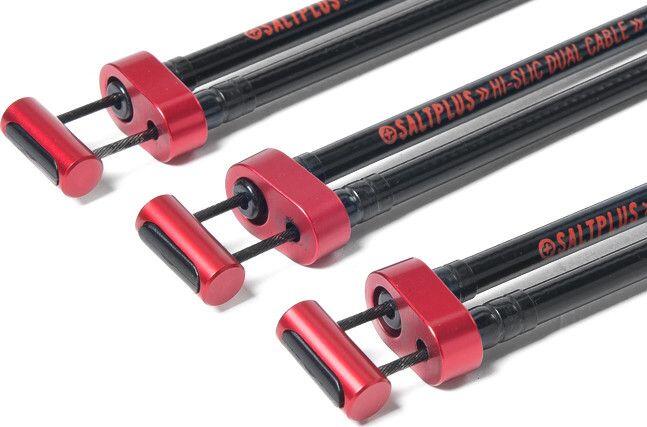 SaltPLUS Dual Brake Cable Black / Red 400 2/3