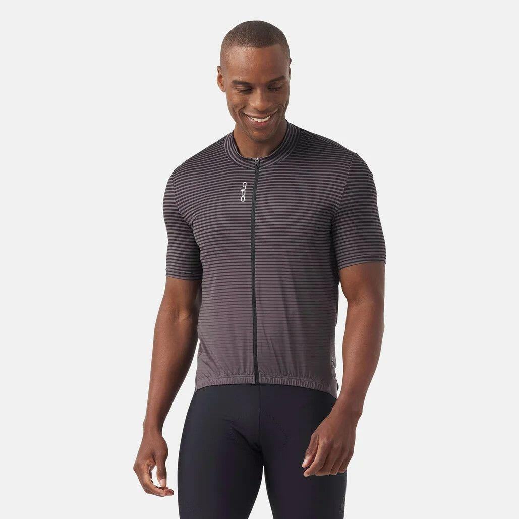 Odlo Zeroweight Chill-Tec Jersey manga curta preta 3/7