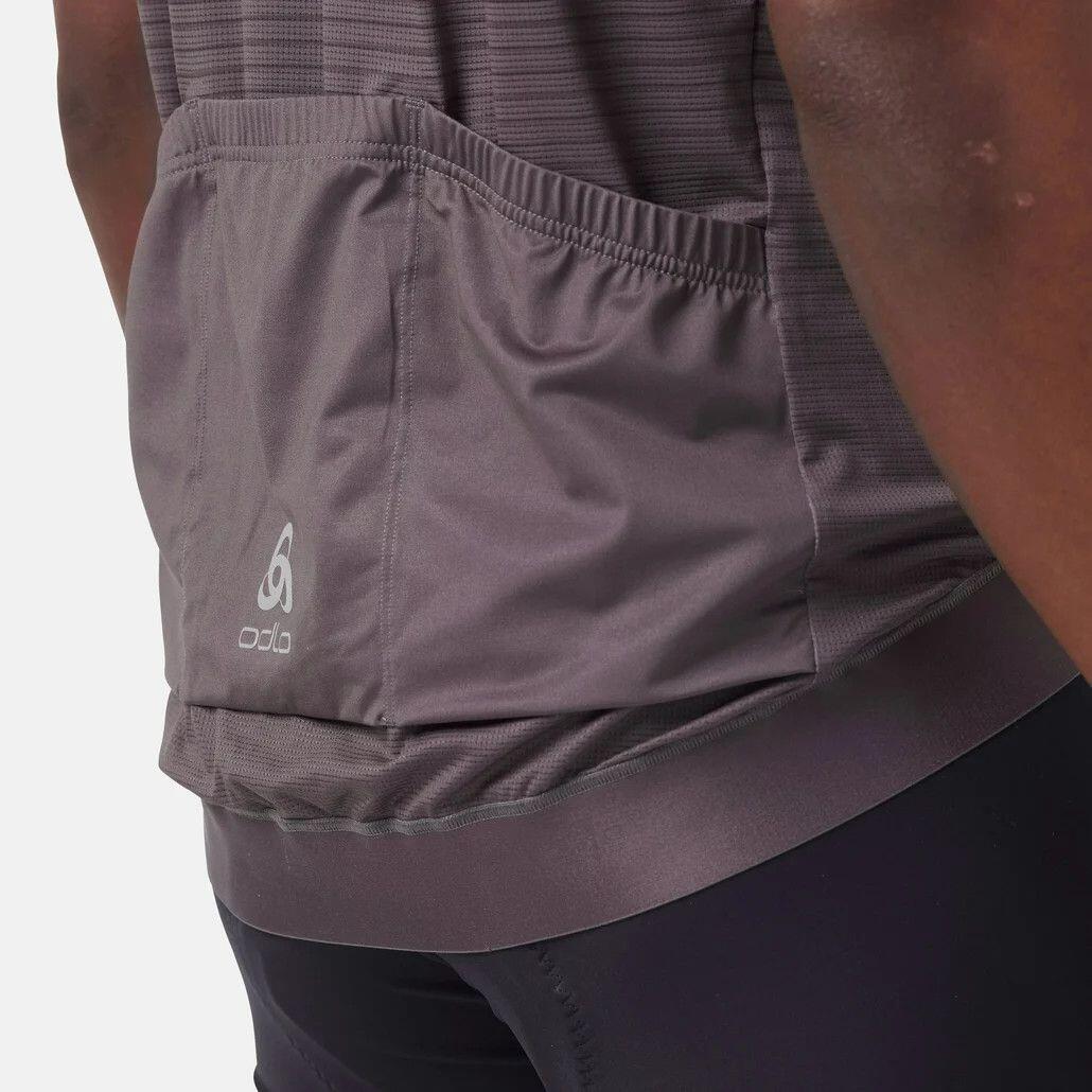 Odlo Zeroweight Chill-Tec Jersey manga curta preta 5/7