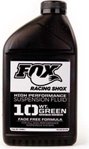 FOX Fox Fluid 32 onças 10 WT Fork Oil Green 940ml 1/1