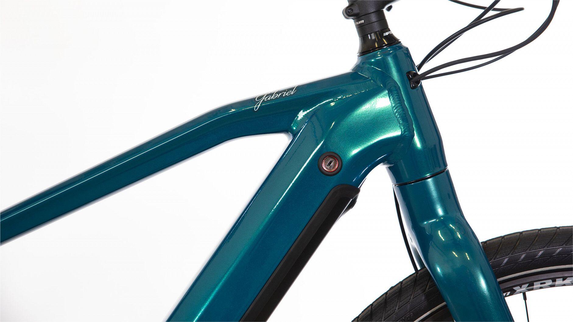 Bicyklet Gabriel Bicicletta elettrica per il fitness Shimano Altus 9S 500 Wh 700 6/7