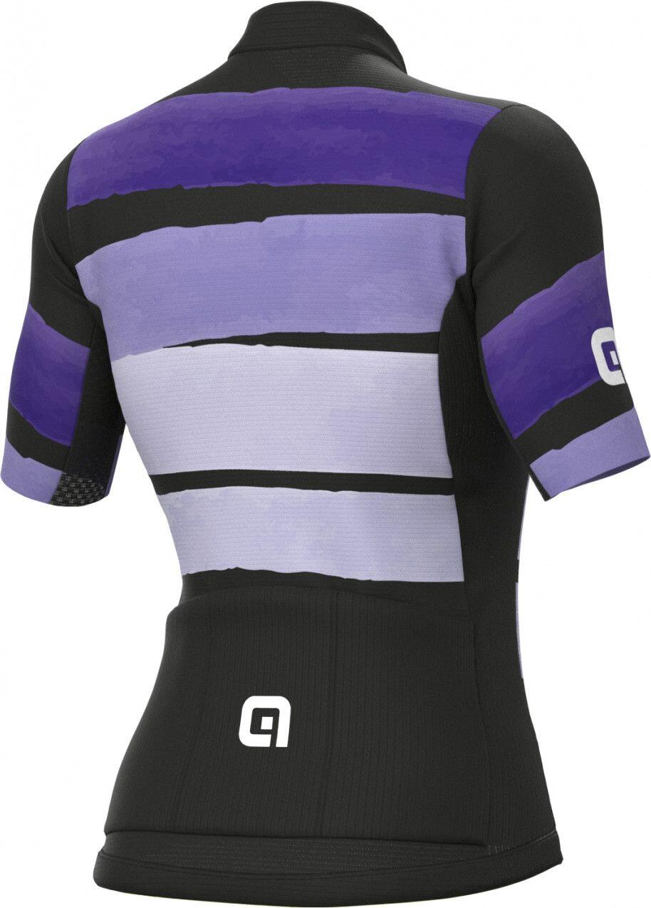 Maglia manica corta da donna Alé Track viola 2/5