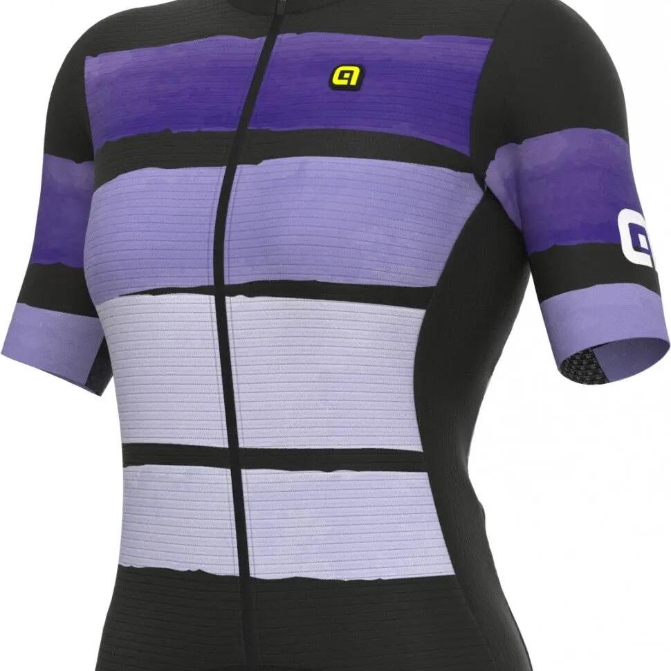 Alé Track Women's Short Sleeve Jersey Purple