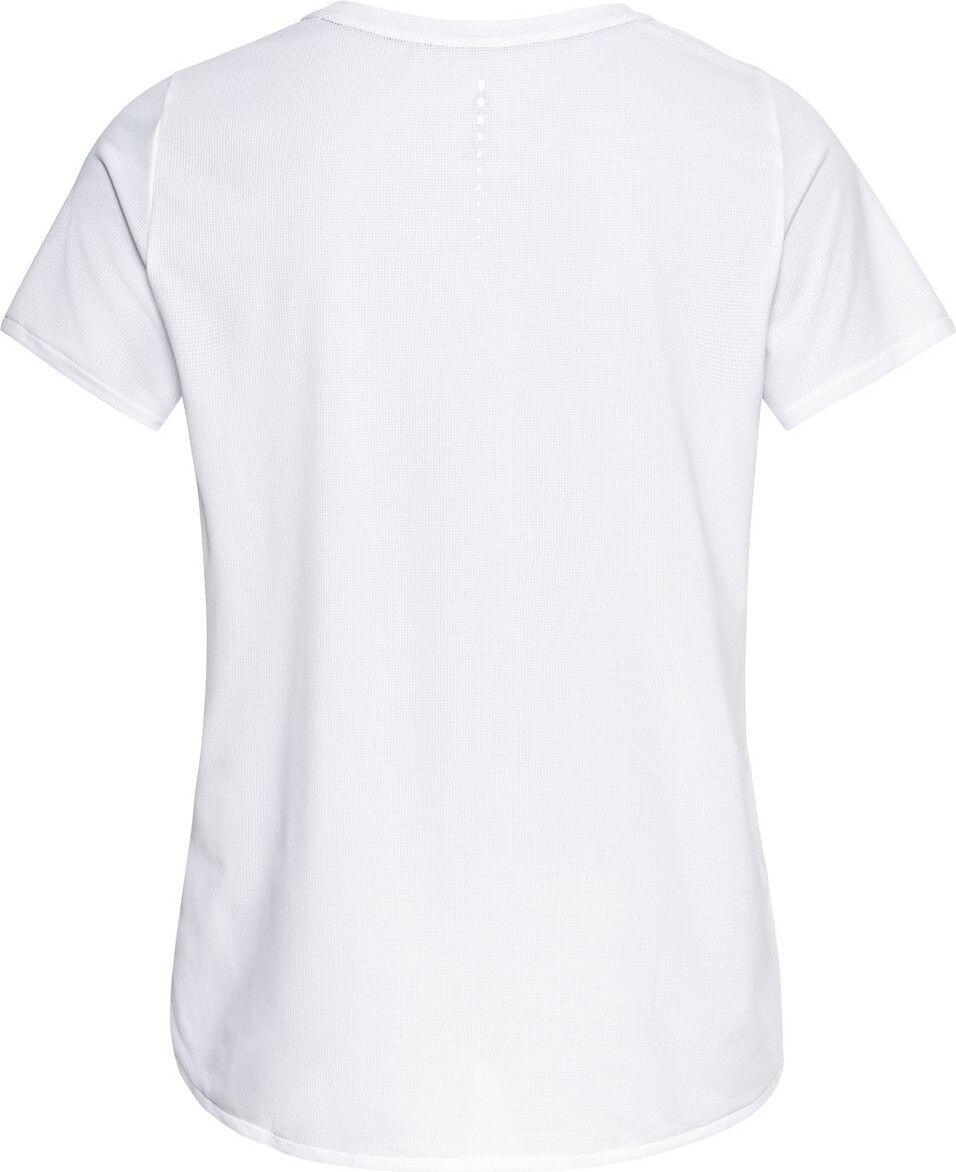 T-Shirt Running Odlo Zeroweight Chill-Tec Blanc Femme 3/7