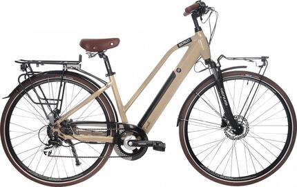 Bicyklet Camille City E-Bike Shimano Acera/Altus 8S 504 Wh 700 mm Ivory Beige