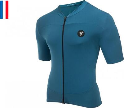 Maglia manica corta LeBRAM Allos blu Pelforth