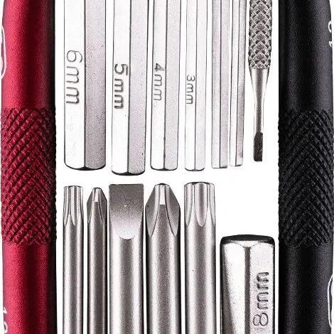 Crankbrother M13 Multi-Tools Black / Red