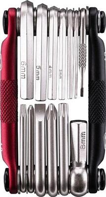 Crankbrother m13 multi-tool zwart / rood