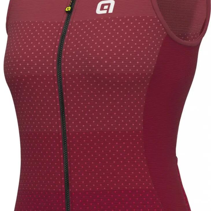 Alé Level Burgundy Women's Jersey