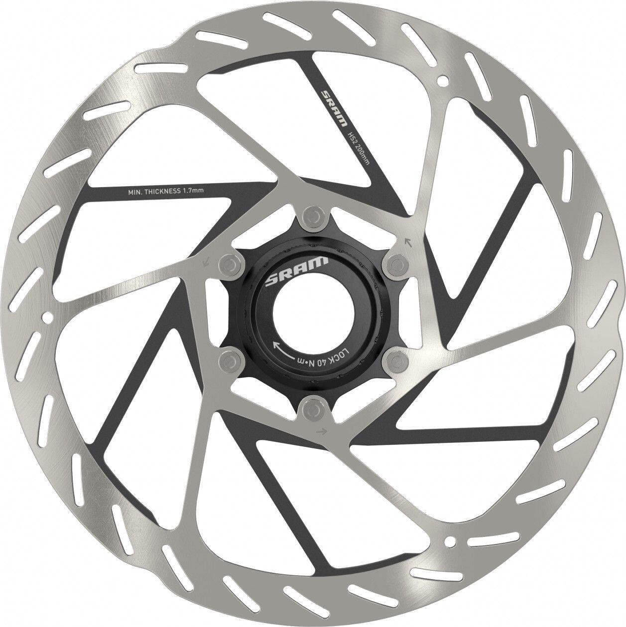 Sram HS2 CenterLock Rounded Disc 160 mm 3/5