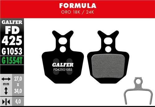 Plaquette de frein Formula Oro 18K/24K noir 2/2