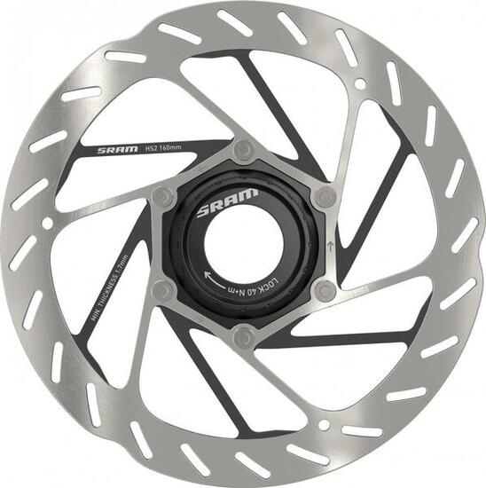 Disque Sram HS2 CenterLock Arrondi 160 mm