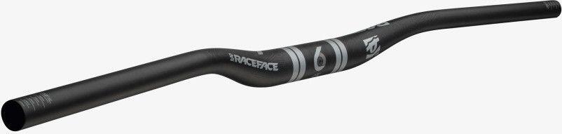 Manillar Race Face Sixc 35 Carbon 35x820mm Negro / Blanco 2/4