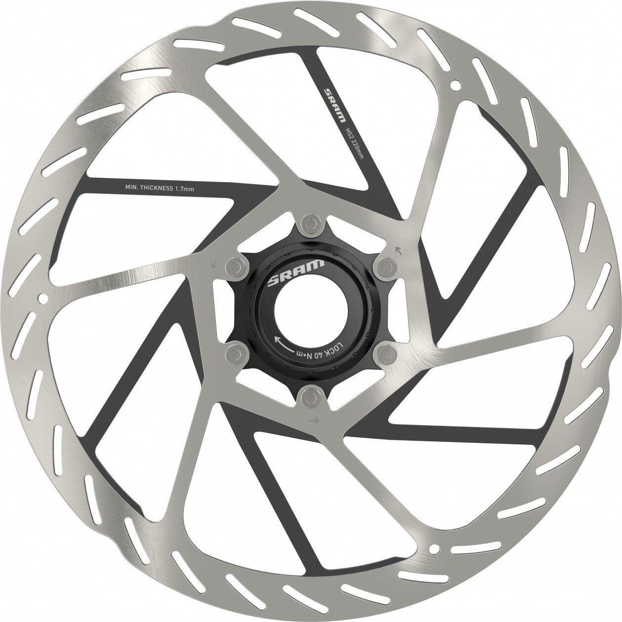 Sram HS2 CenterLock Rounded Disc 160 mm 4/5