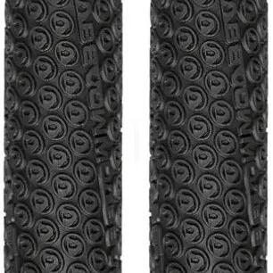 LIZARD SKINS pair of Lock On Grips Black + MOAB black lock