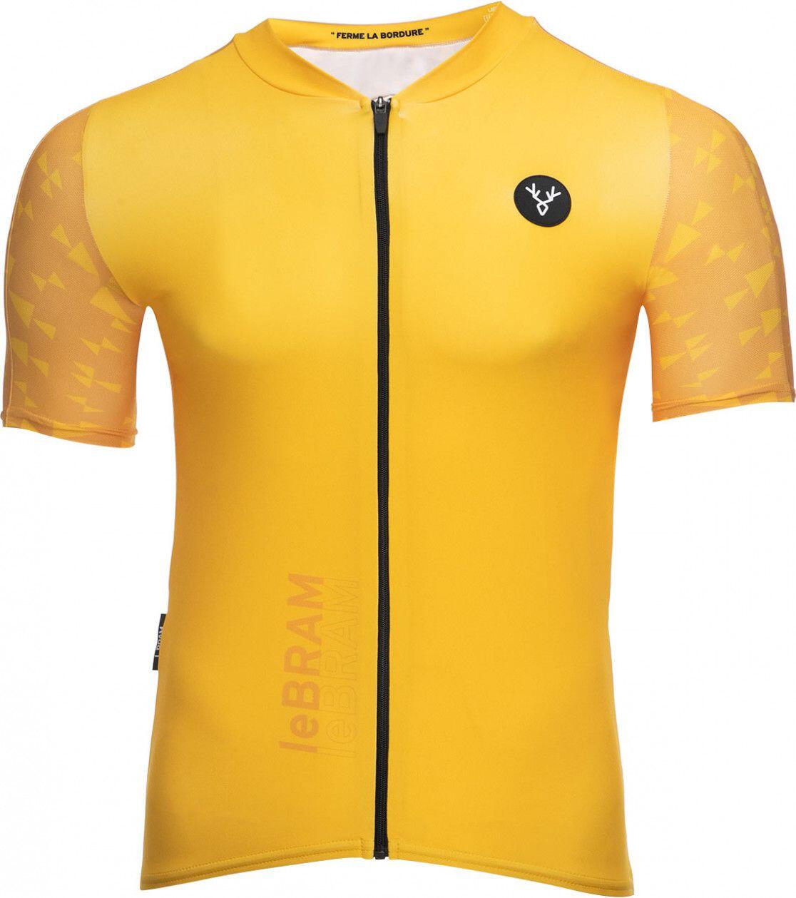 Maillot mangas cortas LeBram Loze Amarillo Aero Cut 2/6