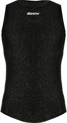 Sous-Maillot Sans Manches Santini Alpha Noir