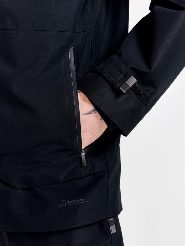 Craft ADV Bike Ride Hydro Jacket Preto 3/5